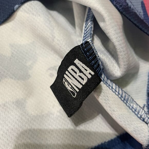 NBA Blue Camo Print Casual Summer Activewear Tank Top Size Small - Picture 4 of 8